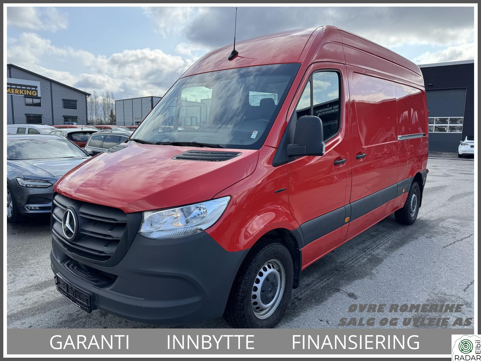 MERCEDES-BENZ ESPRINTER 47kWh E-Sprinter 312/ Ny Eu Til 04-2028