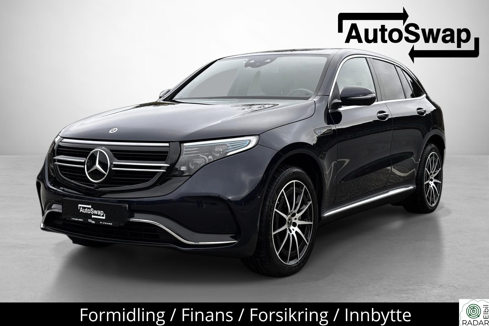 MERCEDES-BENZ EQC 400 4MATIC 400 4MATIC. AMG-Edition. Norsk bil. Krok/ACC/360/S+V