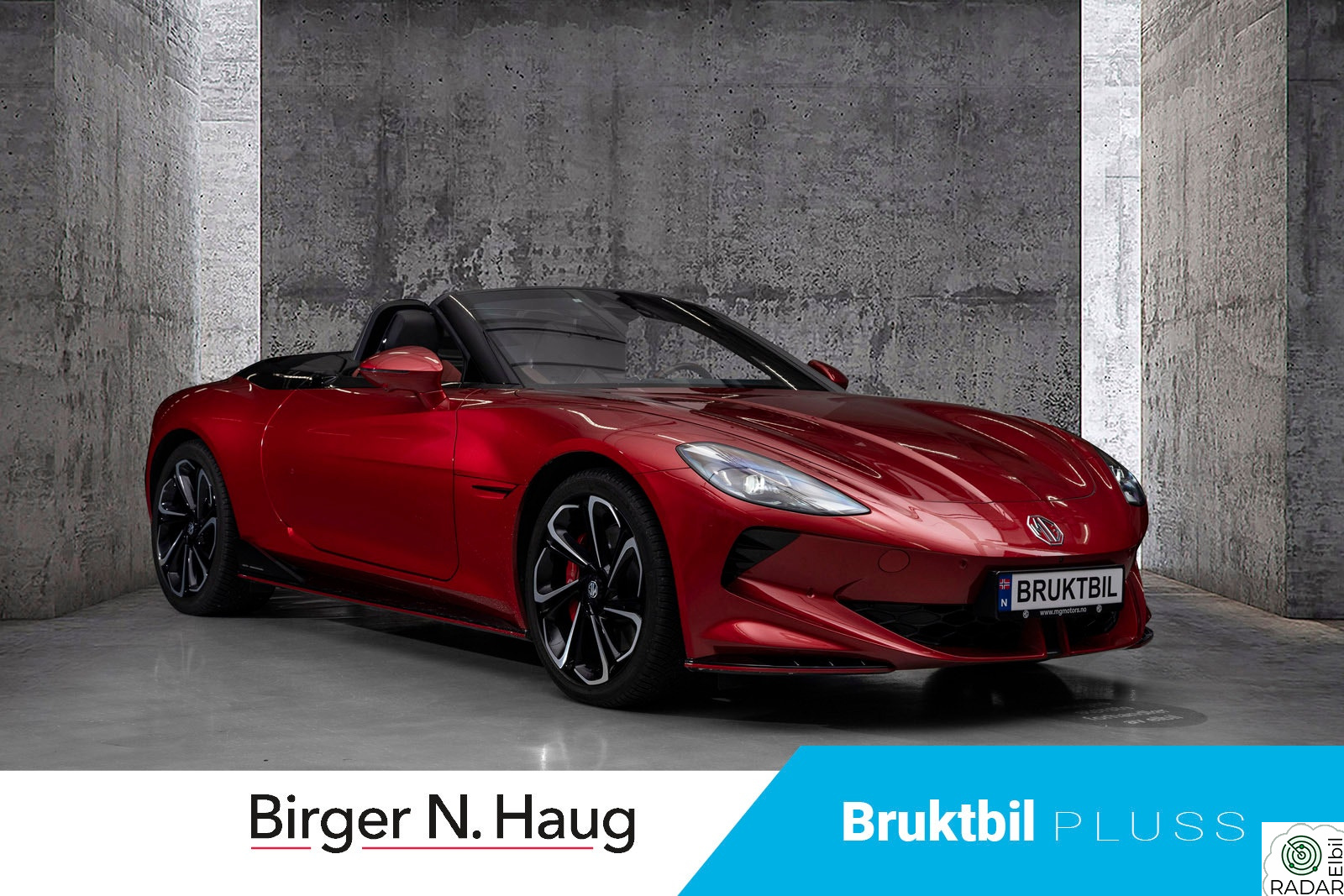 MG Cyberster GT AWD 443KM REKKEVIDDE/BOSE/7ÅR GARANTI