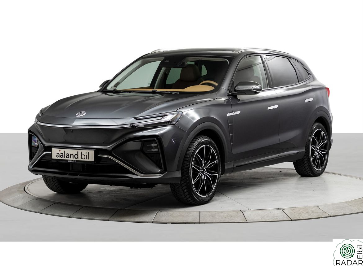 MG MARVEL R ELECTRIC Lav km Hengerfeste-Brunt Alcantara int 1 eier