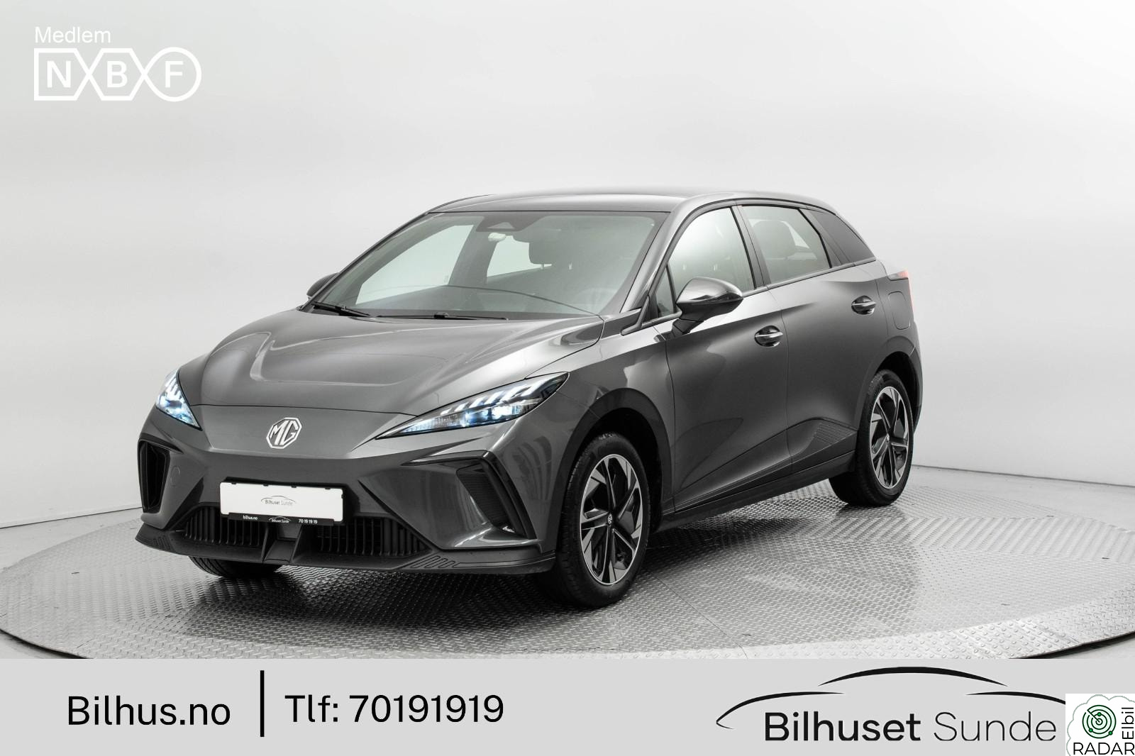 MG MG4 Electric Electric Standard 170hk 350km,ACC,Rattvarme,LED,Carplay