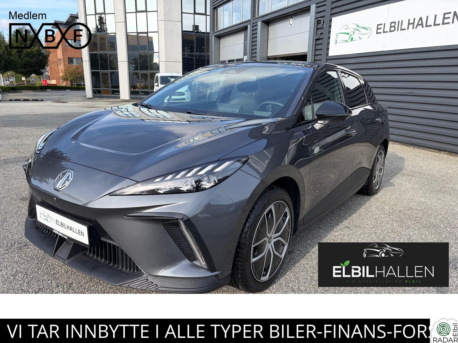 MG MG4 Electric NORSK/LONGRANGE 64KW/LUXURY/KLIMA/KROK/KAMERA/APPLE/ACC