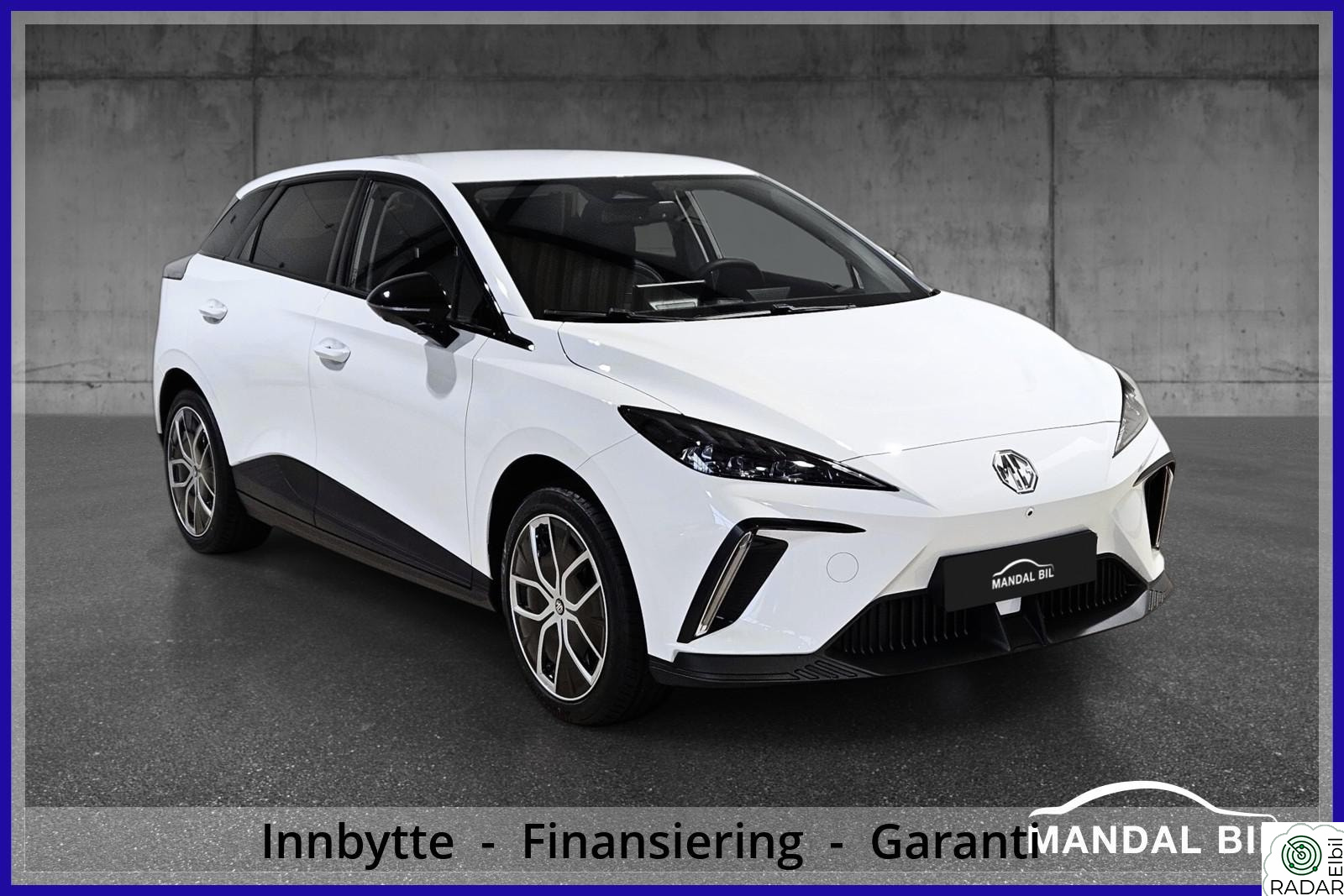 MG MG4 Electric Electric 450km, Topputstyrt, 7 års Garanti, vinterdekk.