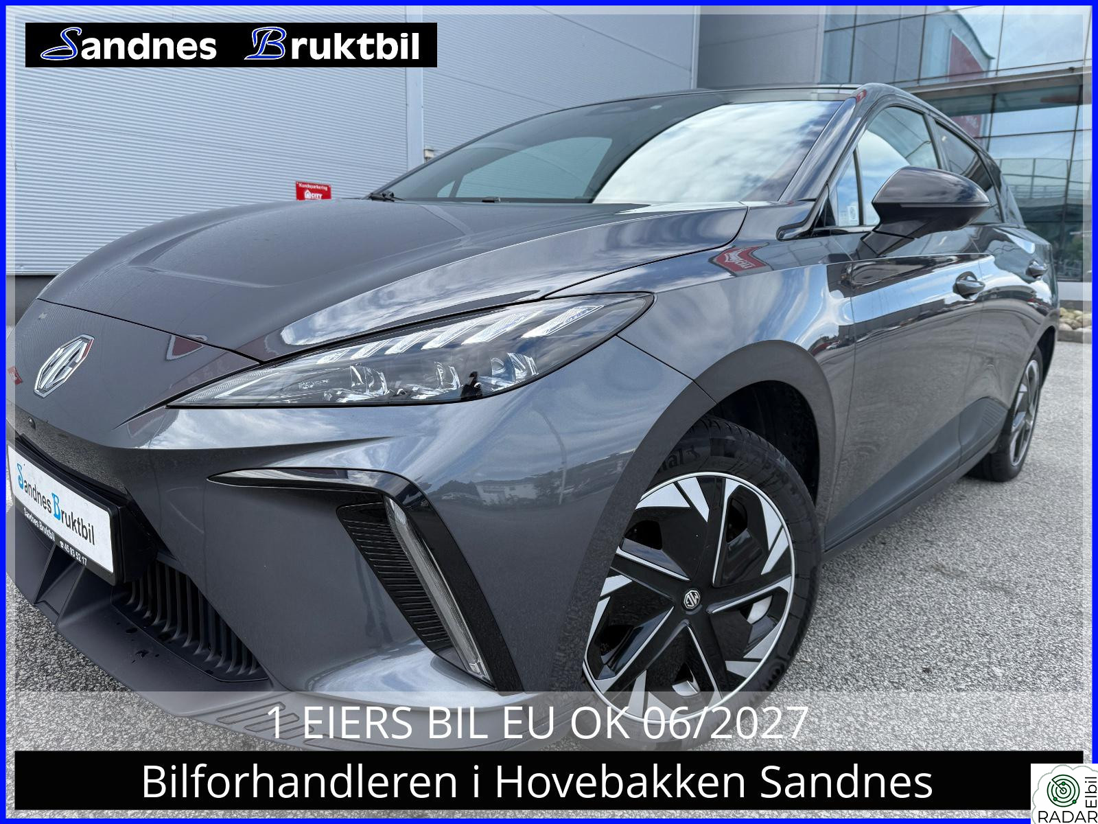 MG MG4 ELECTRIC LUXURY 435KM ACC,360,DELSKINN,7 ÅRS NYBILGARANTI ++