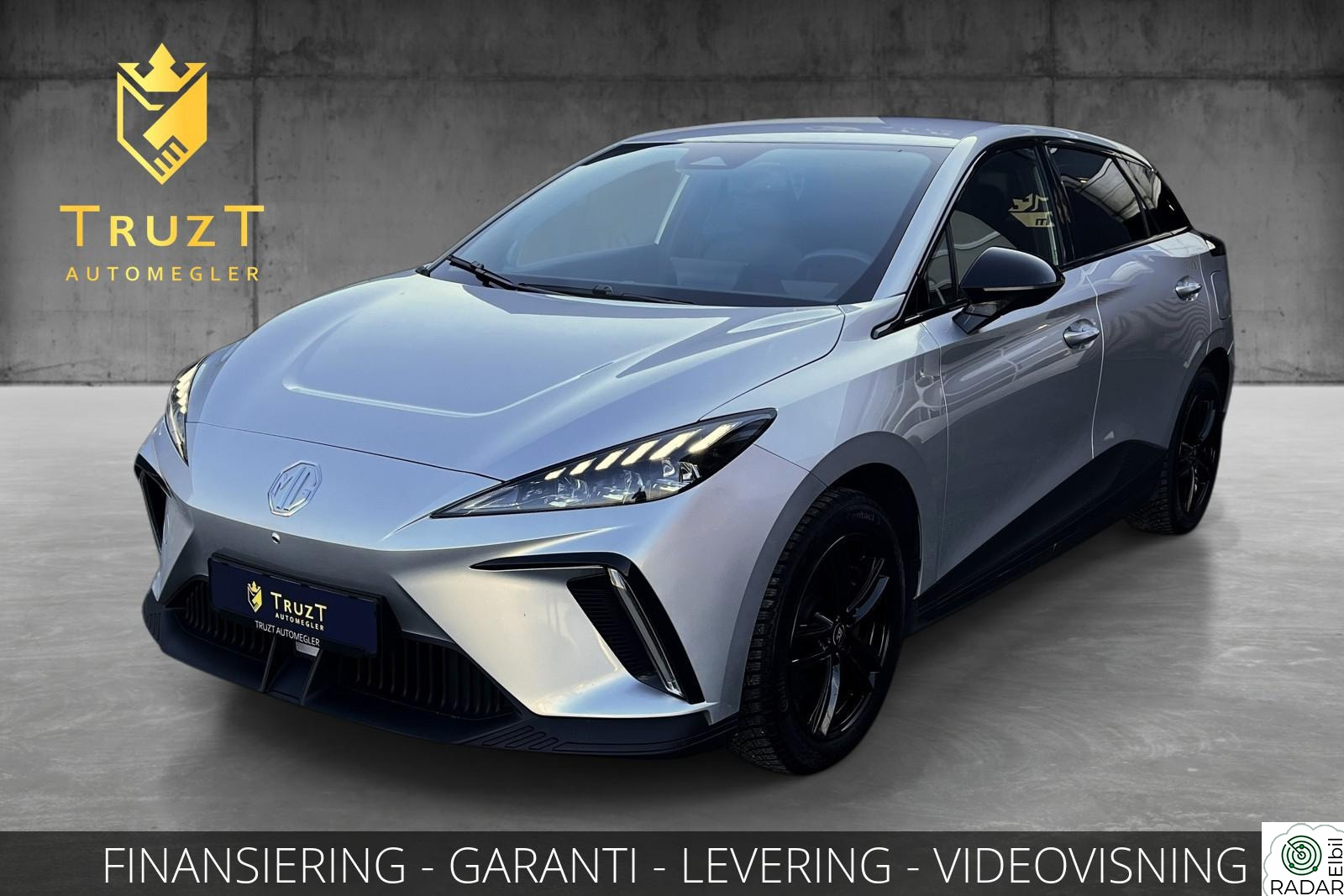 MG MG4 Electric Luxury / 62 kWh / 435KM / LAV KM / 7års garanti / S+V++
