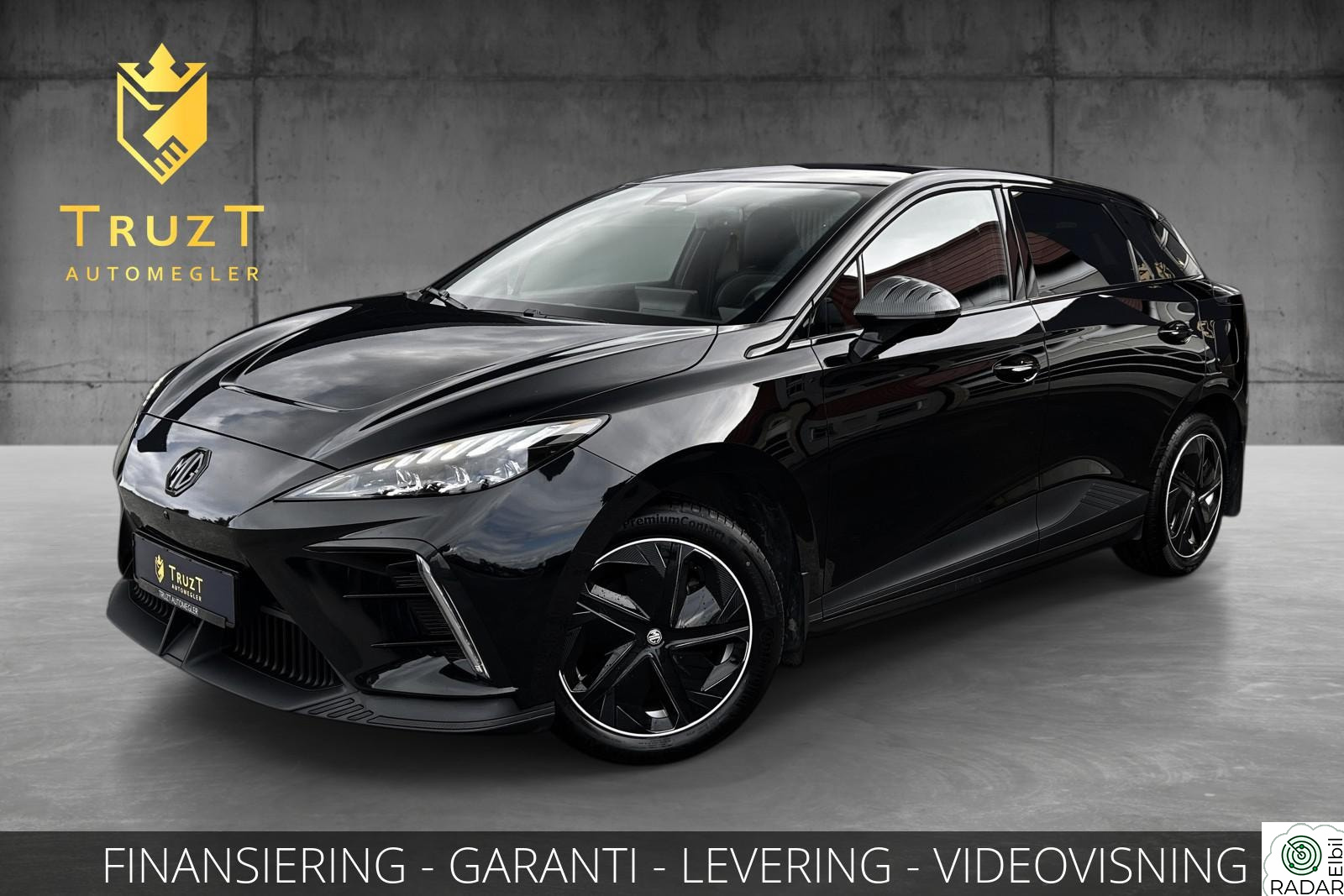 MG MG4 Electric Luxury / 62kWt / 435KM / Lav km / S + V / 7år garanti++