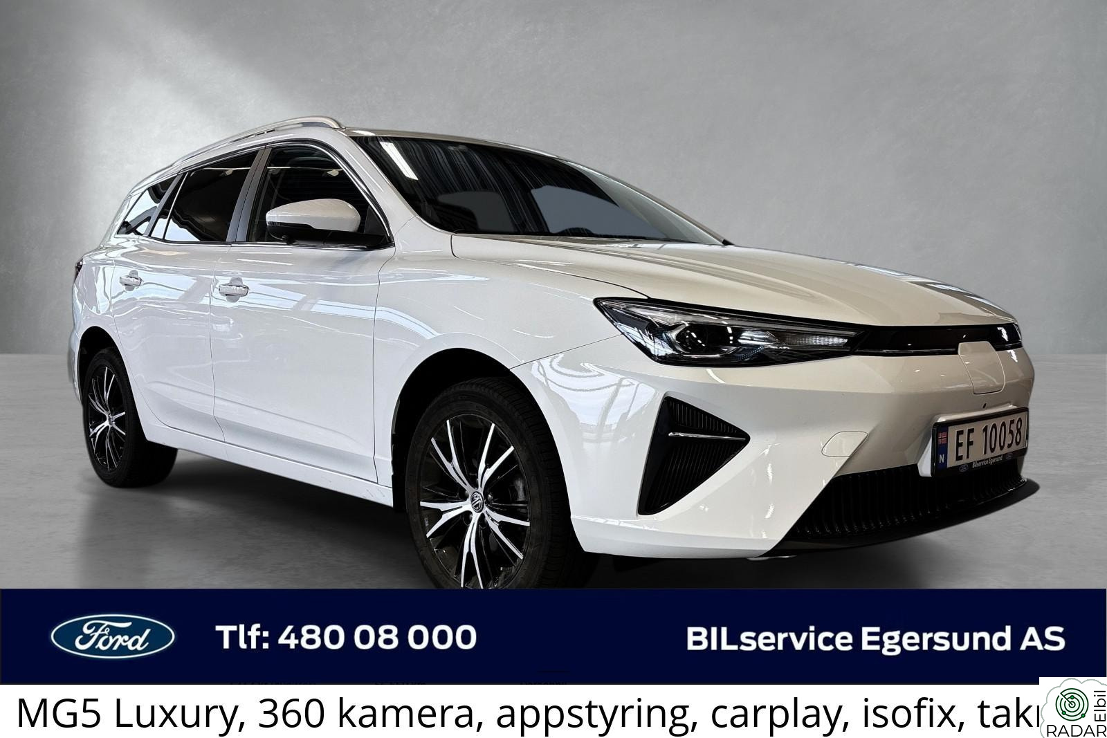 MG MG 5 ELECTRIC MG5 Luxury (Topputstyrt) | Garanti 7år fra 1. gangs reg