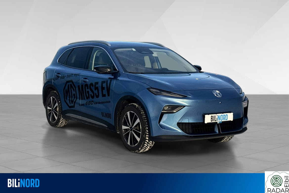 MG S5 EV Luxury Long Range 465 KM WLTP Topputgave
