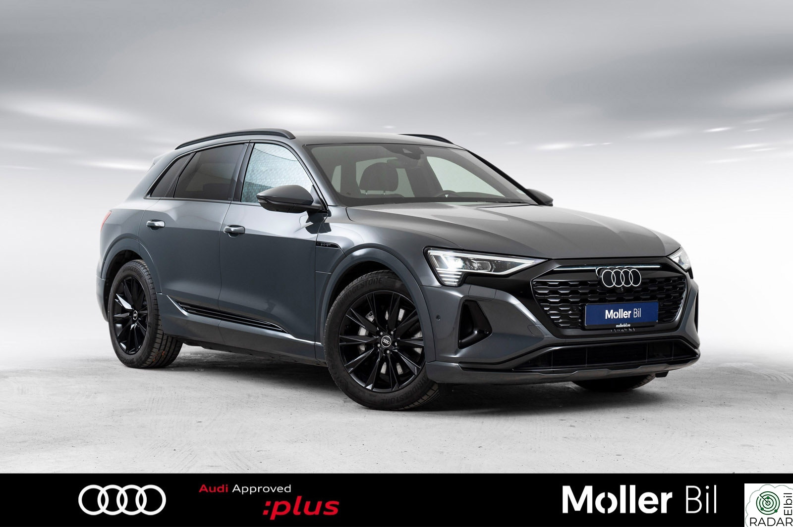 AUDI Q8 50 E TRON 50 Adv Plus Hengerfeste-Matrix-360-Sort optikk-Rattvarm