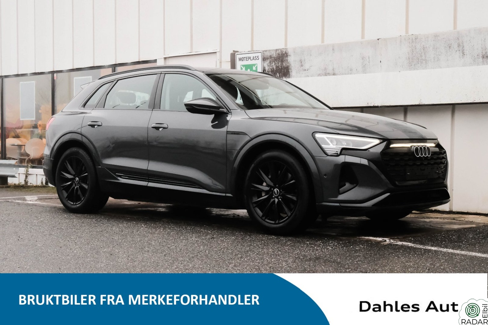 AUDI Q8 55 e-tron 55 Advanced LTD - Sort Optikk/B&O/Sportsseter/H.feste