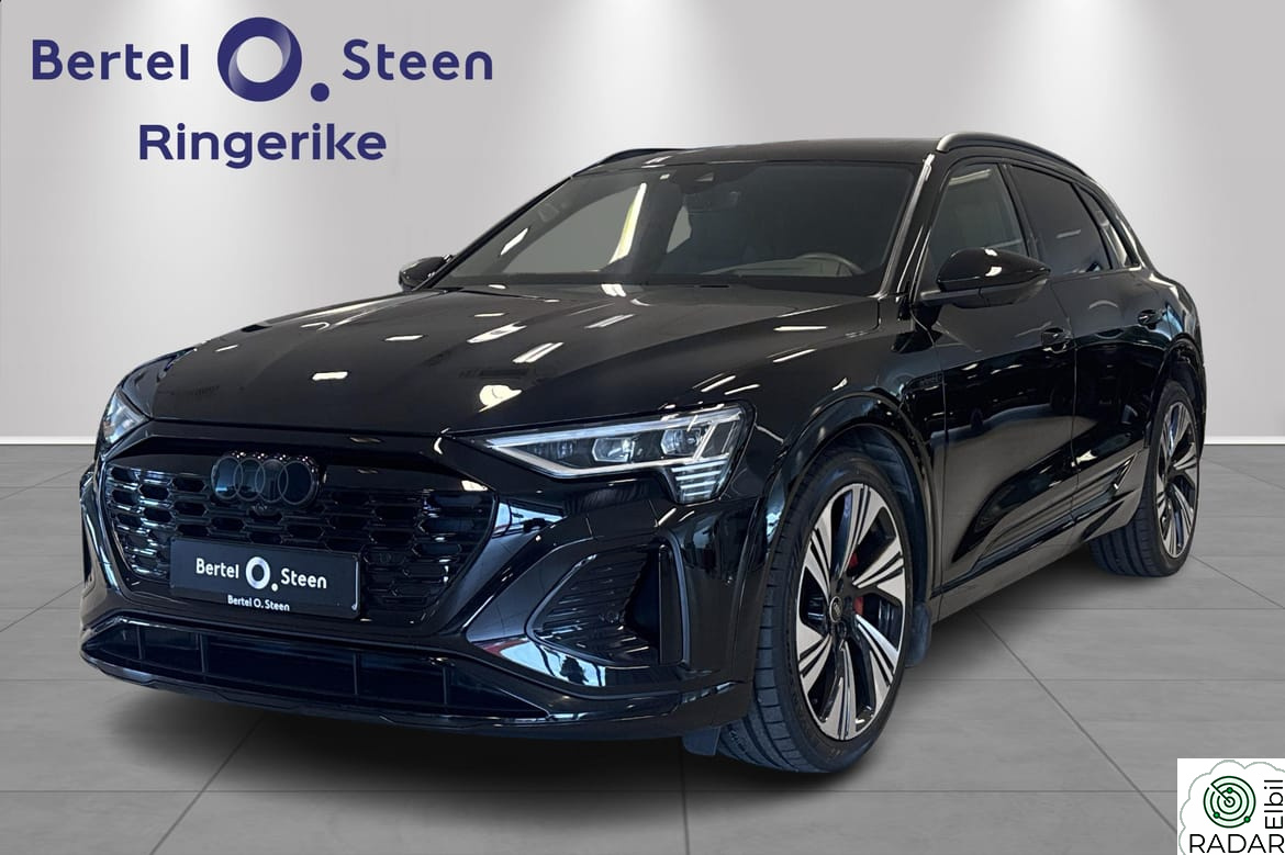 AUDI Q8 55 e-tron 55 Advanced Plus|S line interiør|B&O|HUD|Luft|360°|21’’