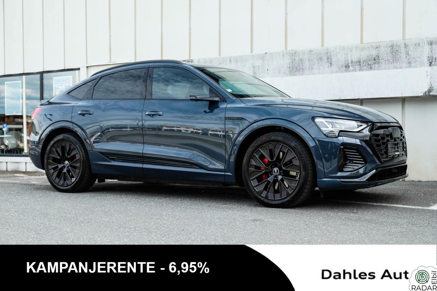AUDI Q8 Sportback 55 e-tron 55 S line - Panorama, Sort Optikk, HUD +++