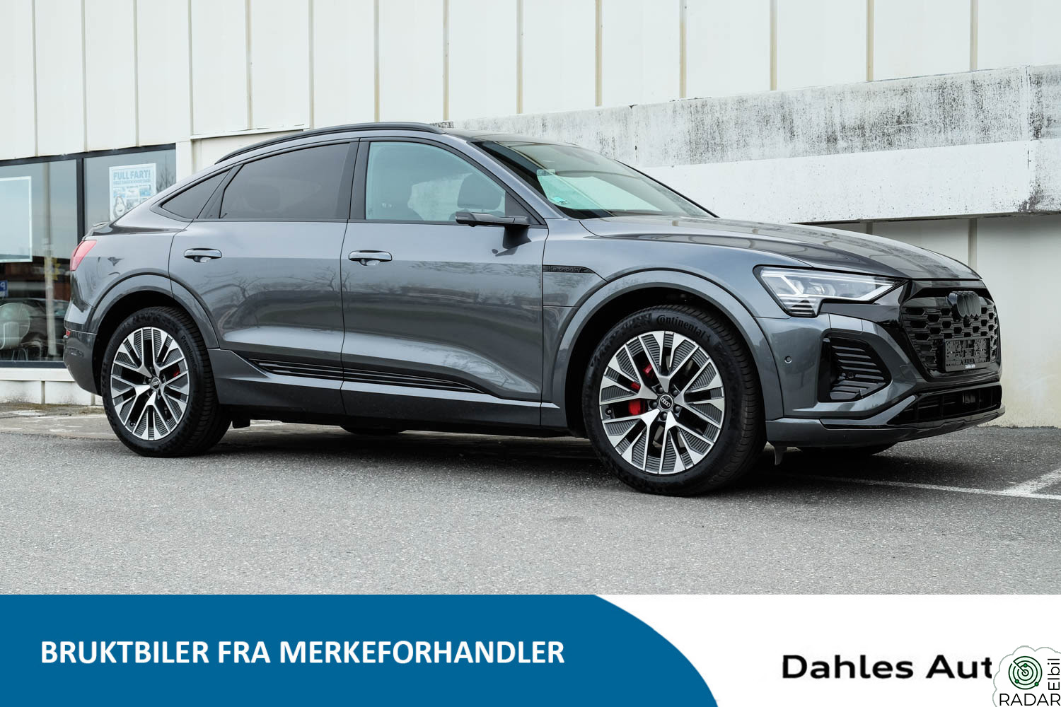 AUDI Q8 Sportback 55 e-tron 55 S line - Pano, Sort Optikk, HUD +++