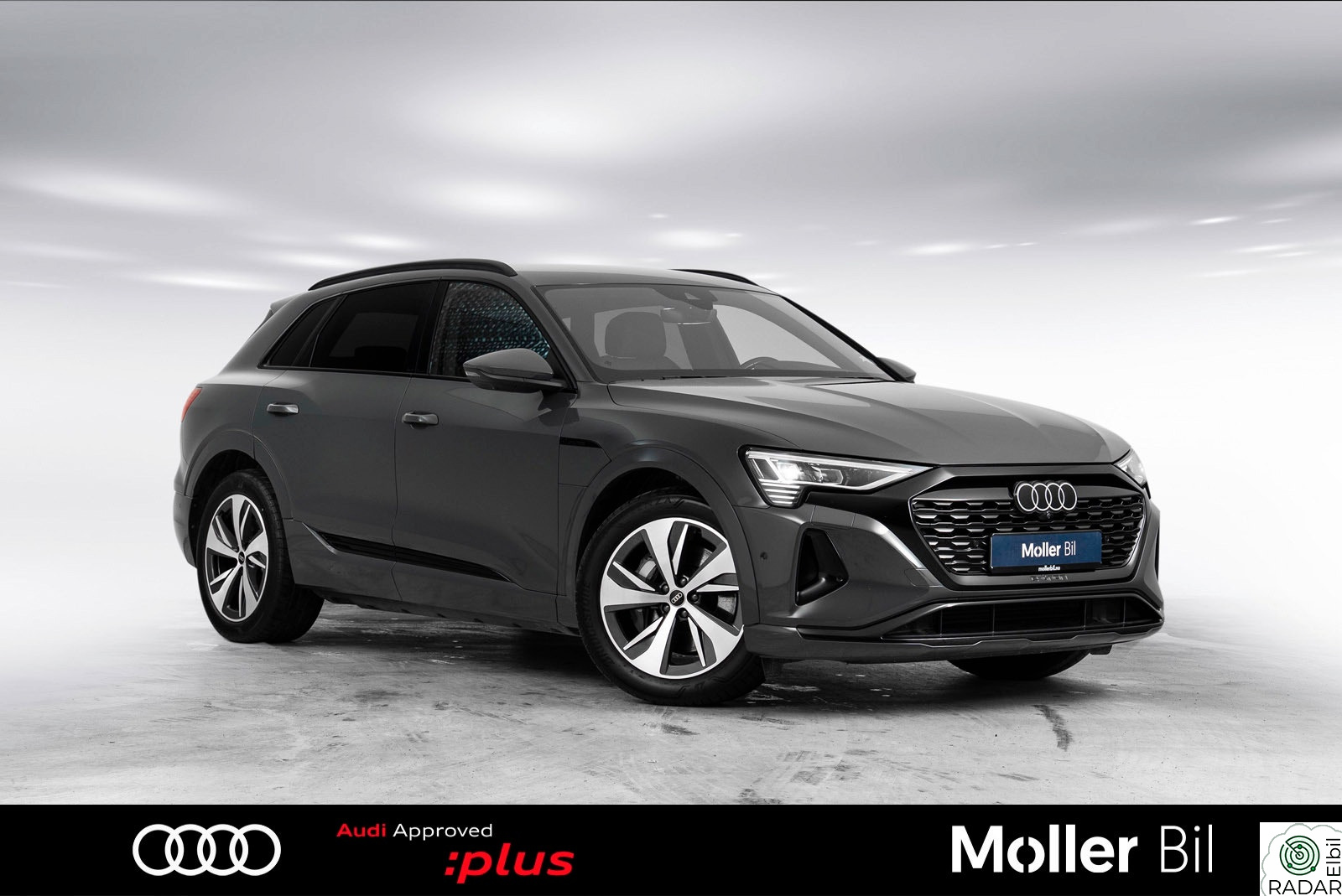 AUDI Q8 50 E TRON 50 Advanced Plus H.feste-El.seter-Matrix-Sort optikk