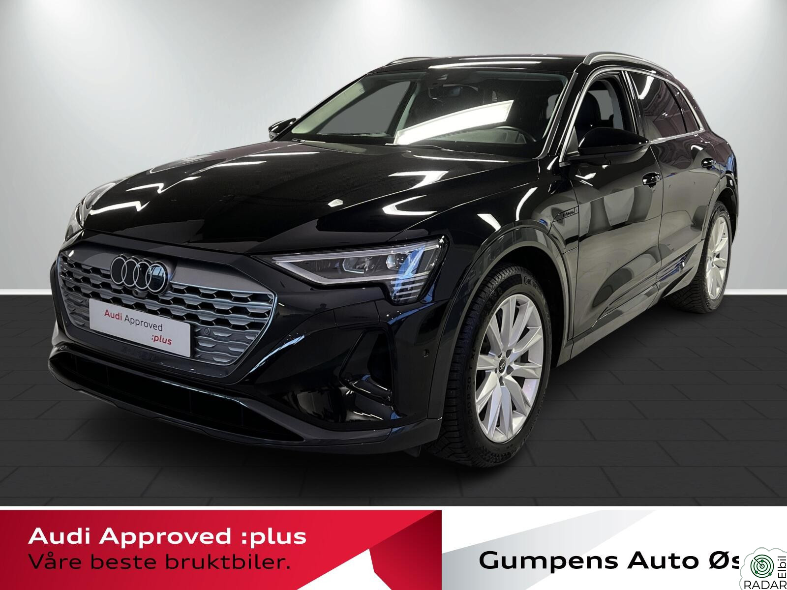 AUDI Q8 55 E TRON 55 advanced /skinn/luft/krok/acc/s+v