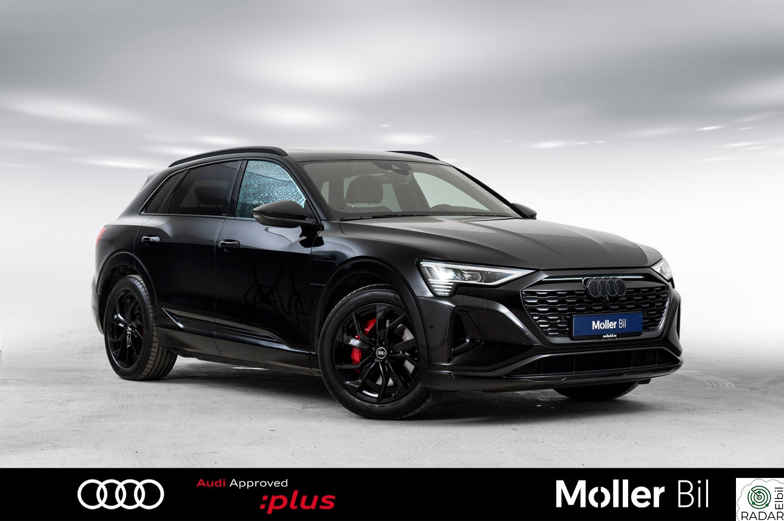 AUDI Q8 55 e-tron 55 Adv Plus S line-B&O-Pano-Matrix-360kam-Skinn-H.feste