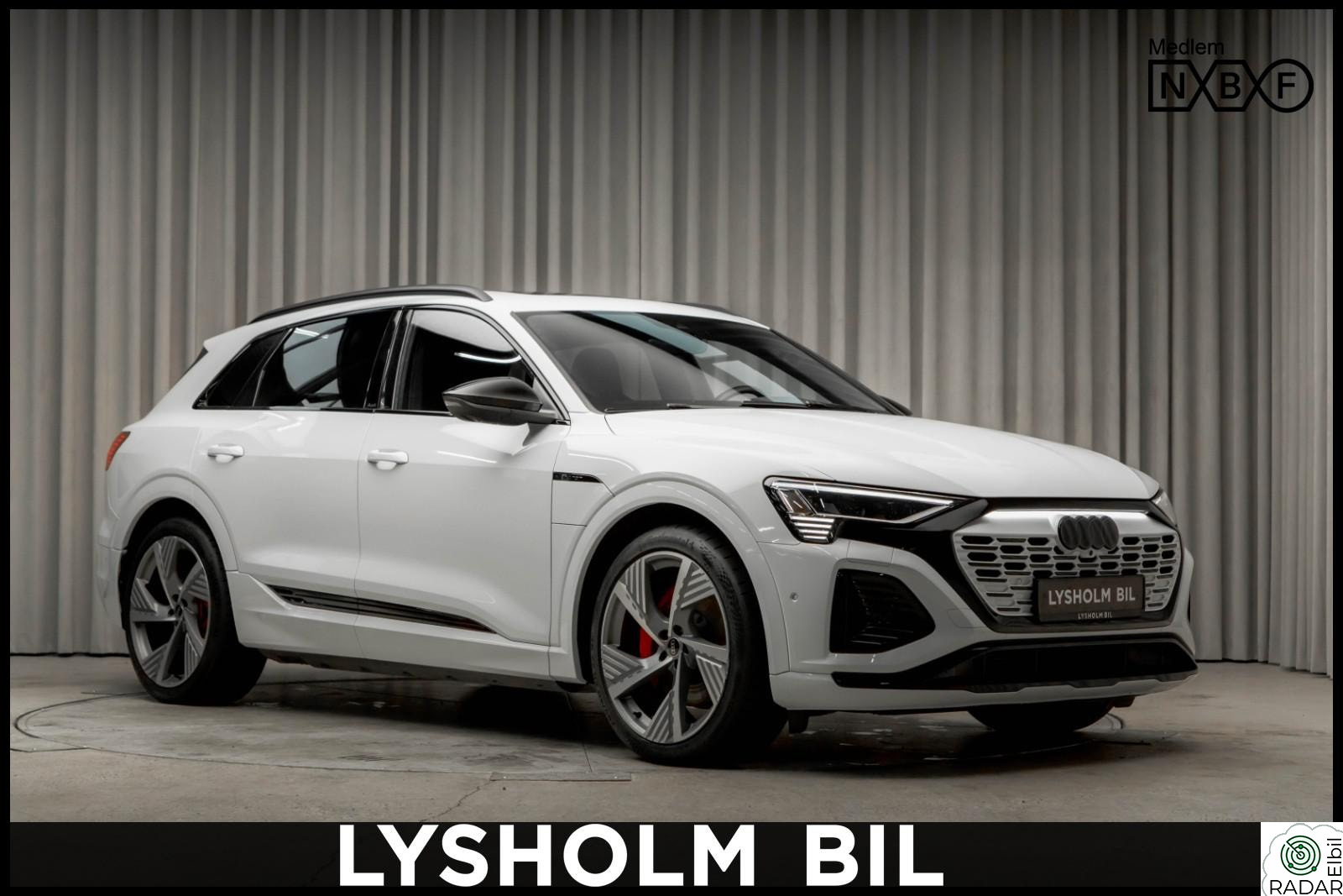 AUDI Q8 55 e-tron 55 SUV/2x S-Line/Svart optikk/Ruteseter/22"/22"/B&O/360