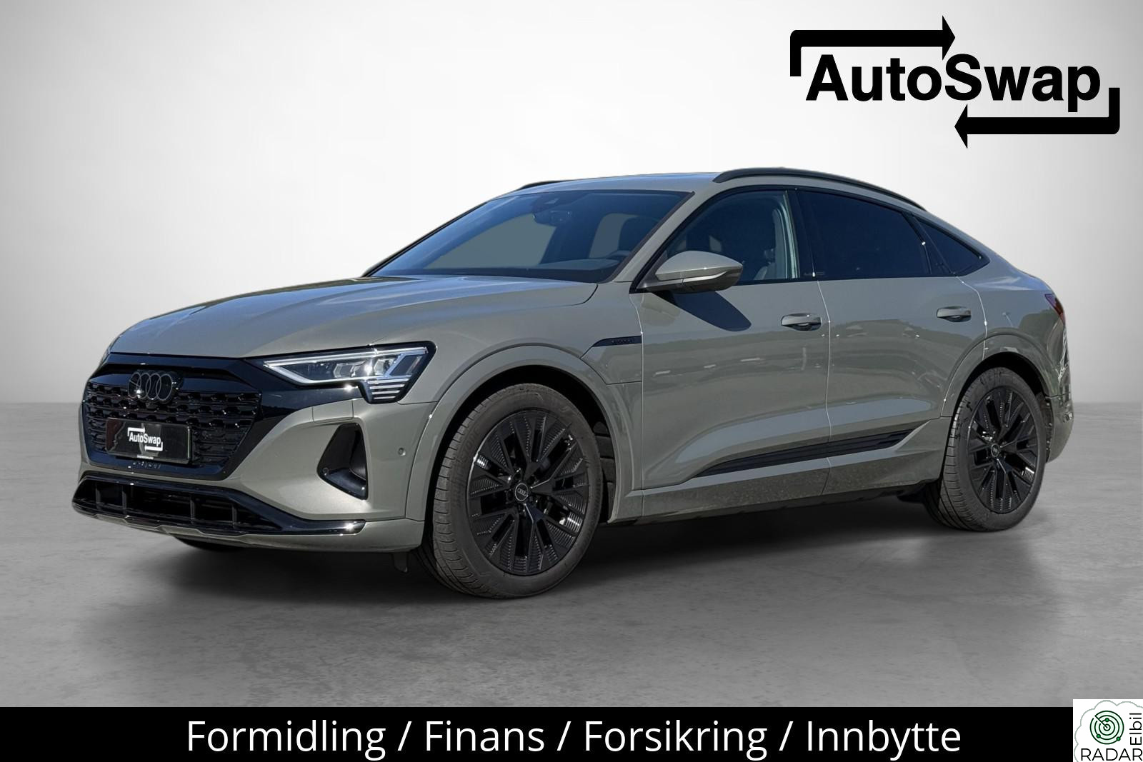 AUDI Q8 SPORTBACK 50 E TRON 50 Sportback. Norsk/Pano/BlackPack/ACC/360/Skinn