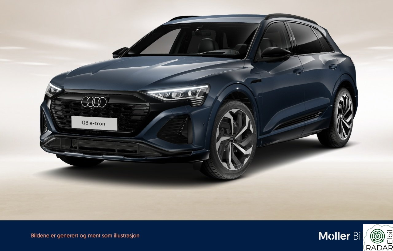 AUDI Q8 55 E TRON 55 S Line - 21", 360Kam, HUD, B&O, Krok