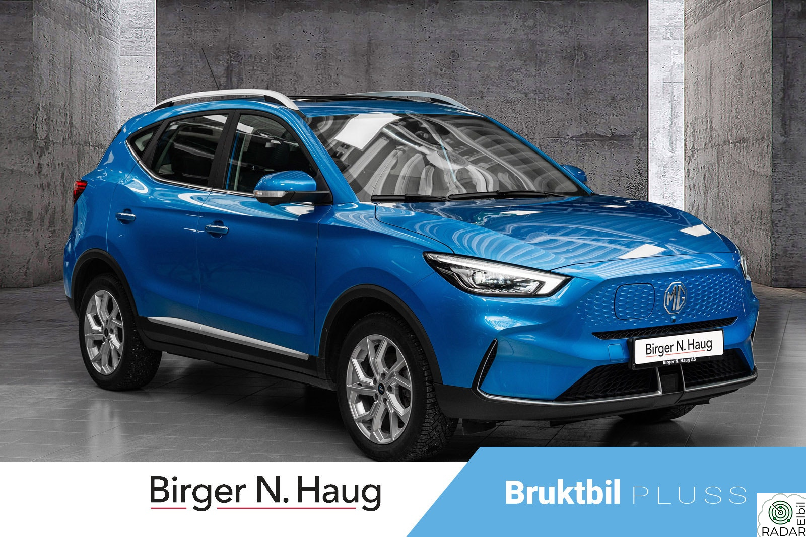 MG ZS EV Luxury Long Range PANORAMASOLTAK-EL FØRERSETE-SKINN