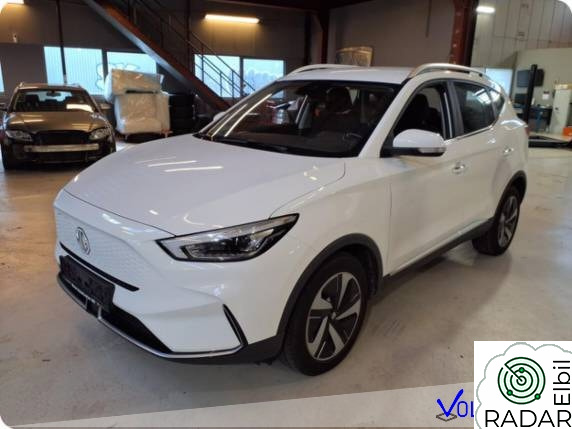MG ZS EV 440 km rekkevidde/MG ismart app styring/Apple Carplay