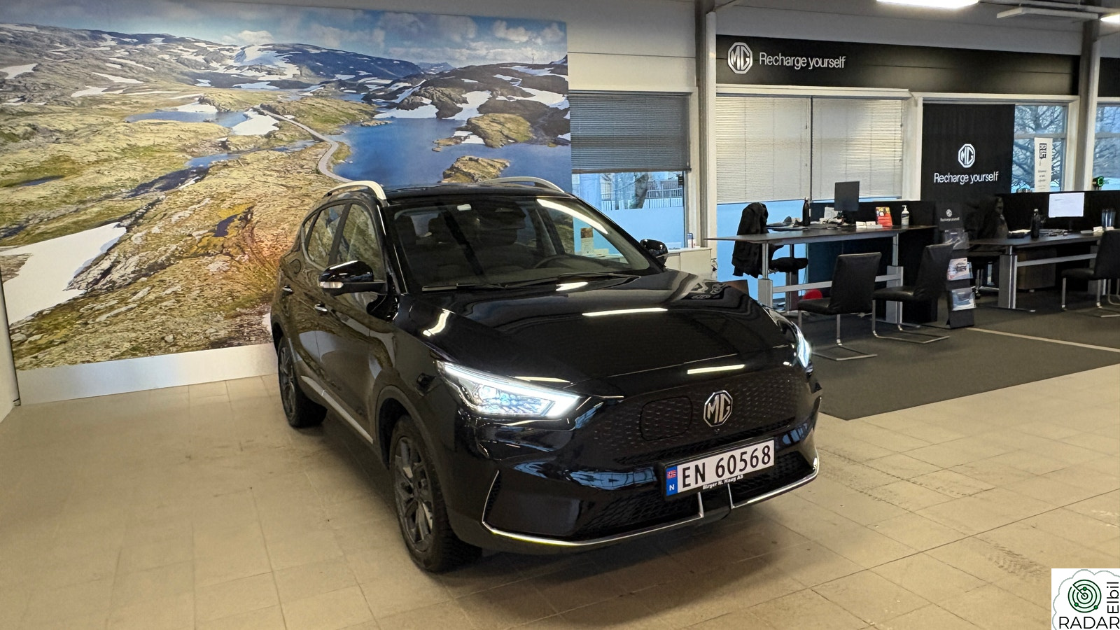 MG ZS EV TOPPMODELL | DEMOBIL MED RASK LEVERING | GARANTI 2032