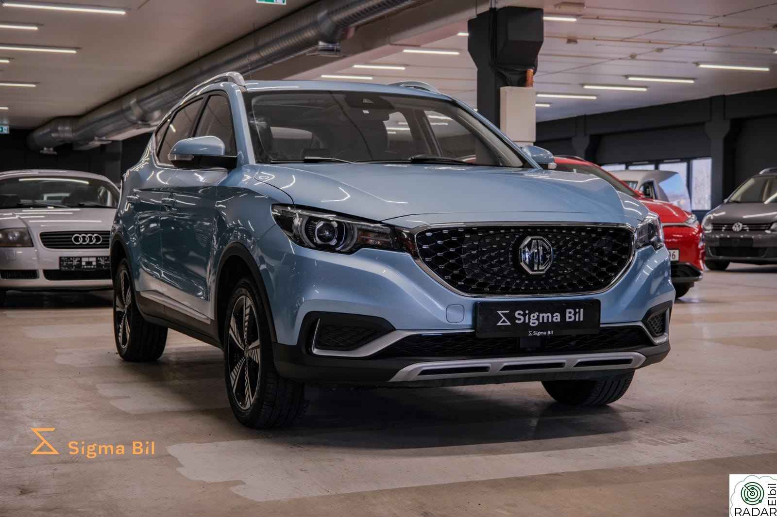 MG ZS EV 263WLTP 143HK ACC Lane Blindsone Carplay Skinn DAB Pano