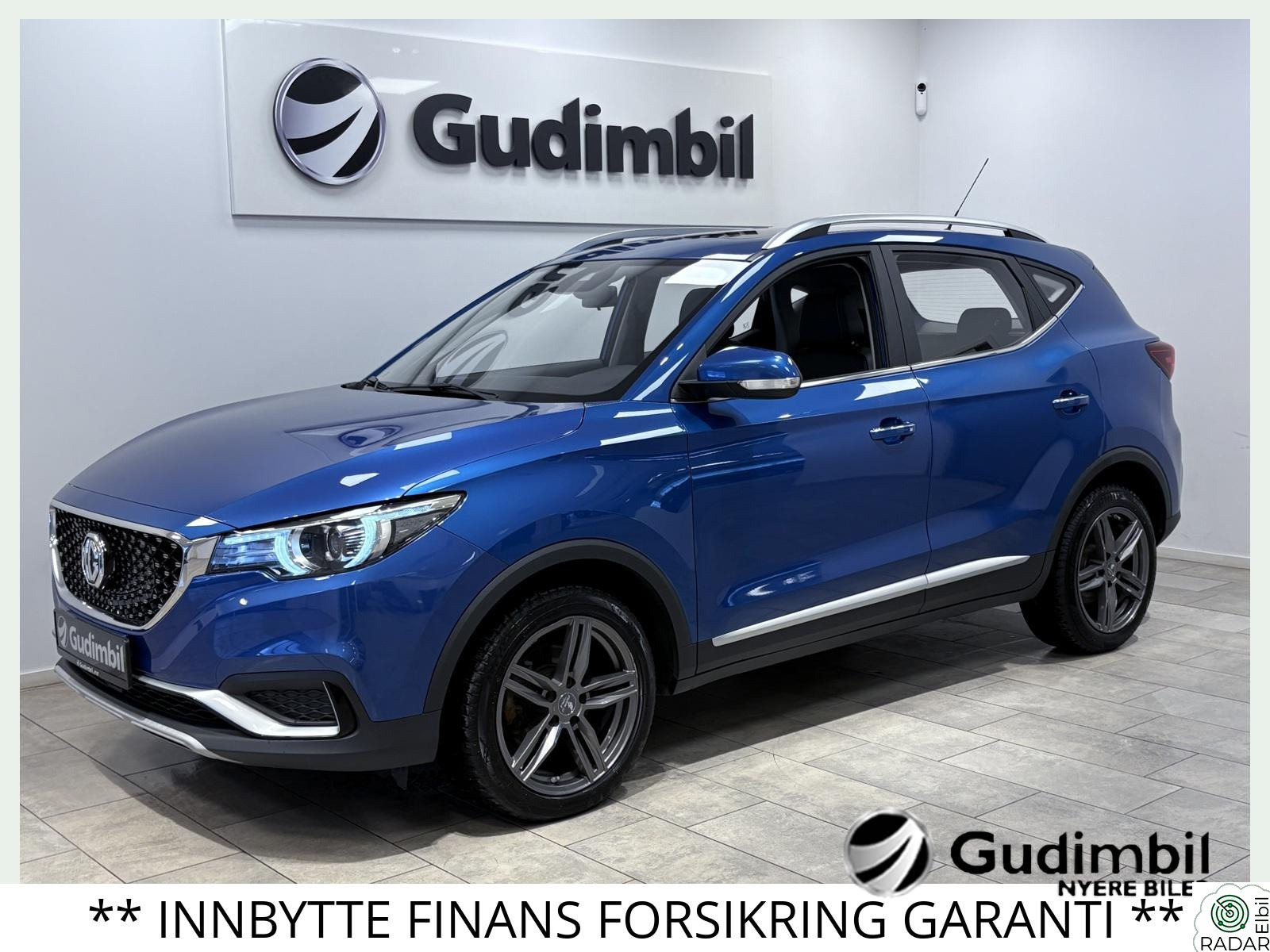 MG ZS EV LUXURY/SKINN/ACC/PANORAMA/KAMERA/CARPLAY/7 ÅR GARANTI!