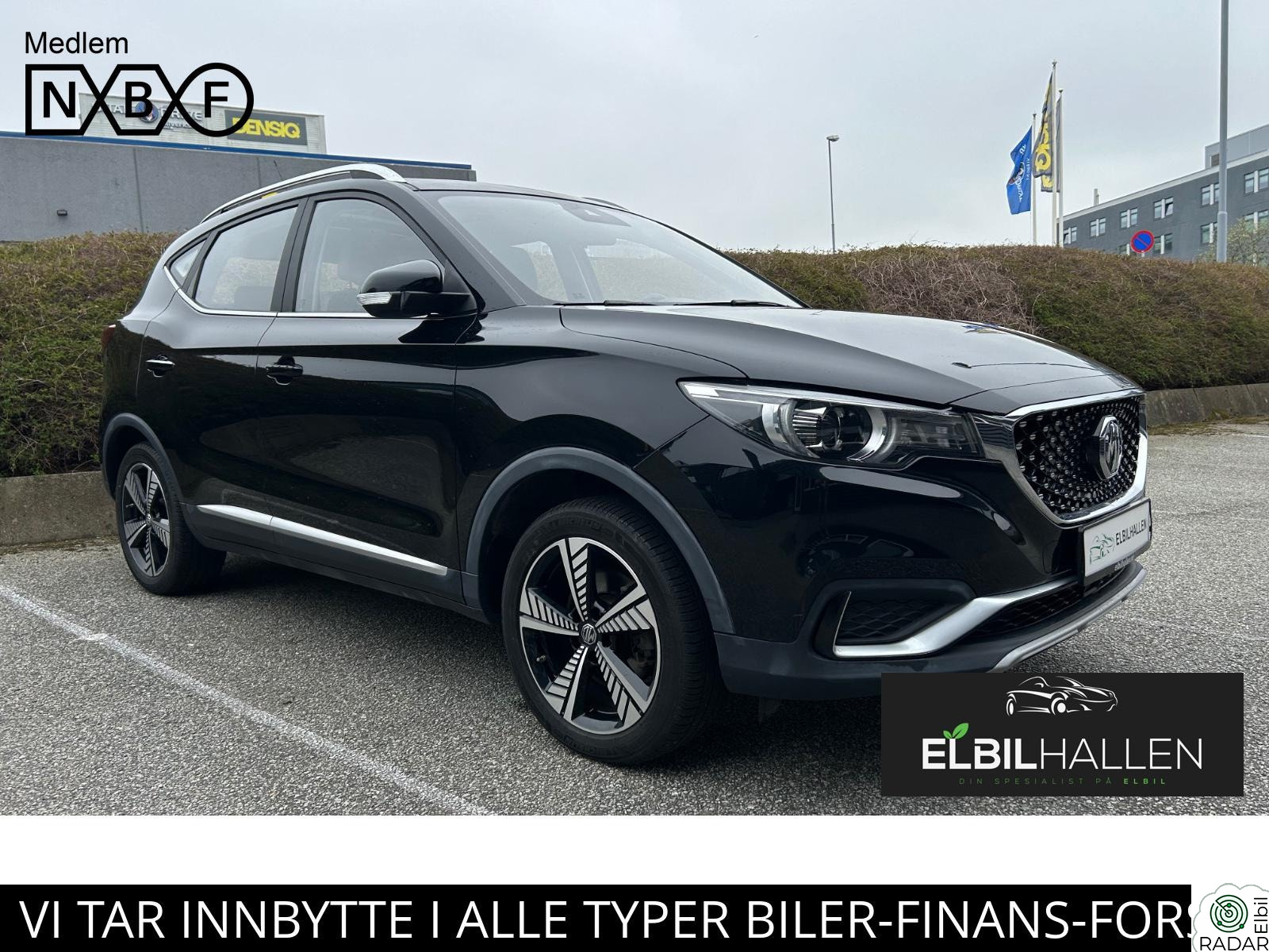 MG ZS EV NORSK/LUXURY/SKINN/PANO/NAVI/ACC/APPLE/7ÅRS GARANTI ++