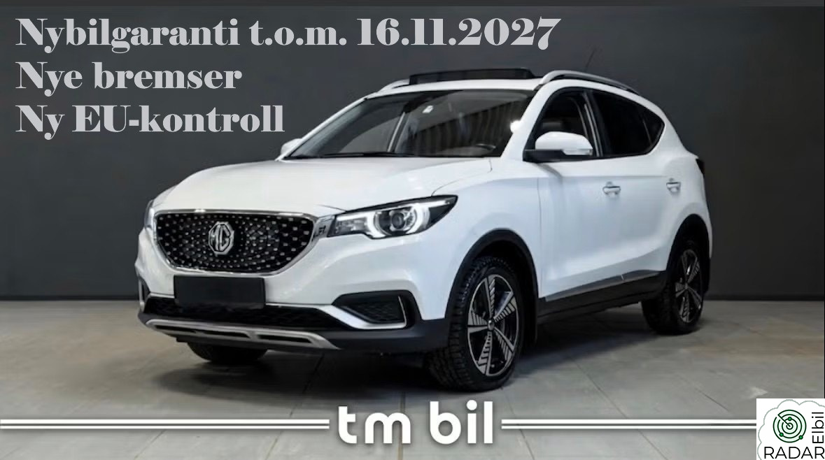 MG ZS EV Luxury Nybilgaranti t.o.m. 16.11.2027 - EU 08/2028