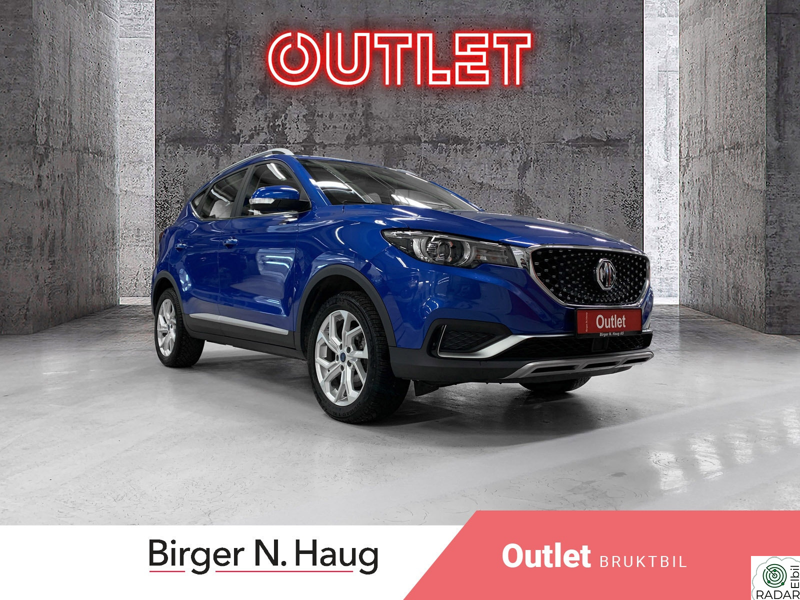 MG ZS EV Luxury OUTLET|NAVI|LEVERINGS KLAR!|S+V|SOLTAK|SKINN!