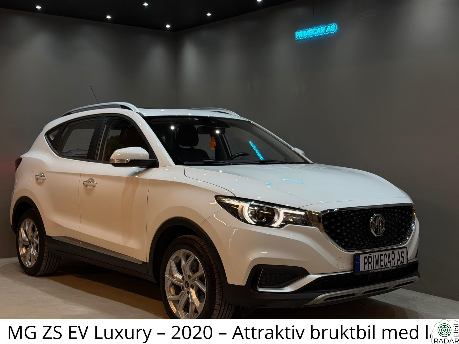 MG ZS EV TopUtsryr/NB/Vedlikehold/R.Kamera/H.feste/Dab/MG Pilot