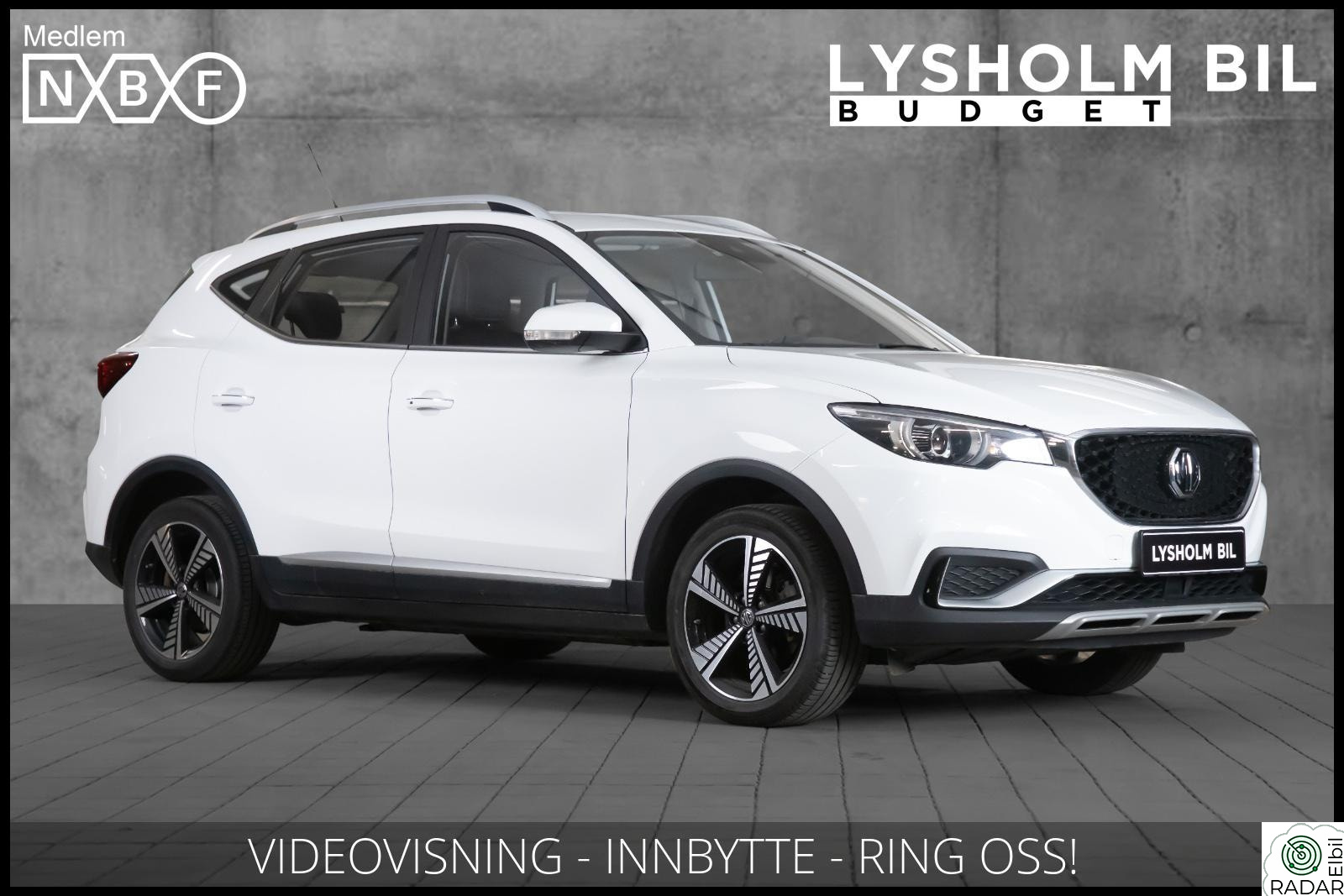 MG ZS EV Luxury/Krok/Skinn/Dab/Acc/Led/Pano/Nybilgaranti/Ny eu!