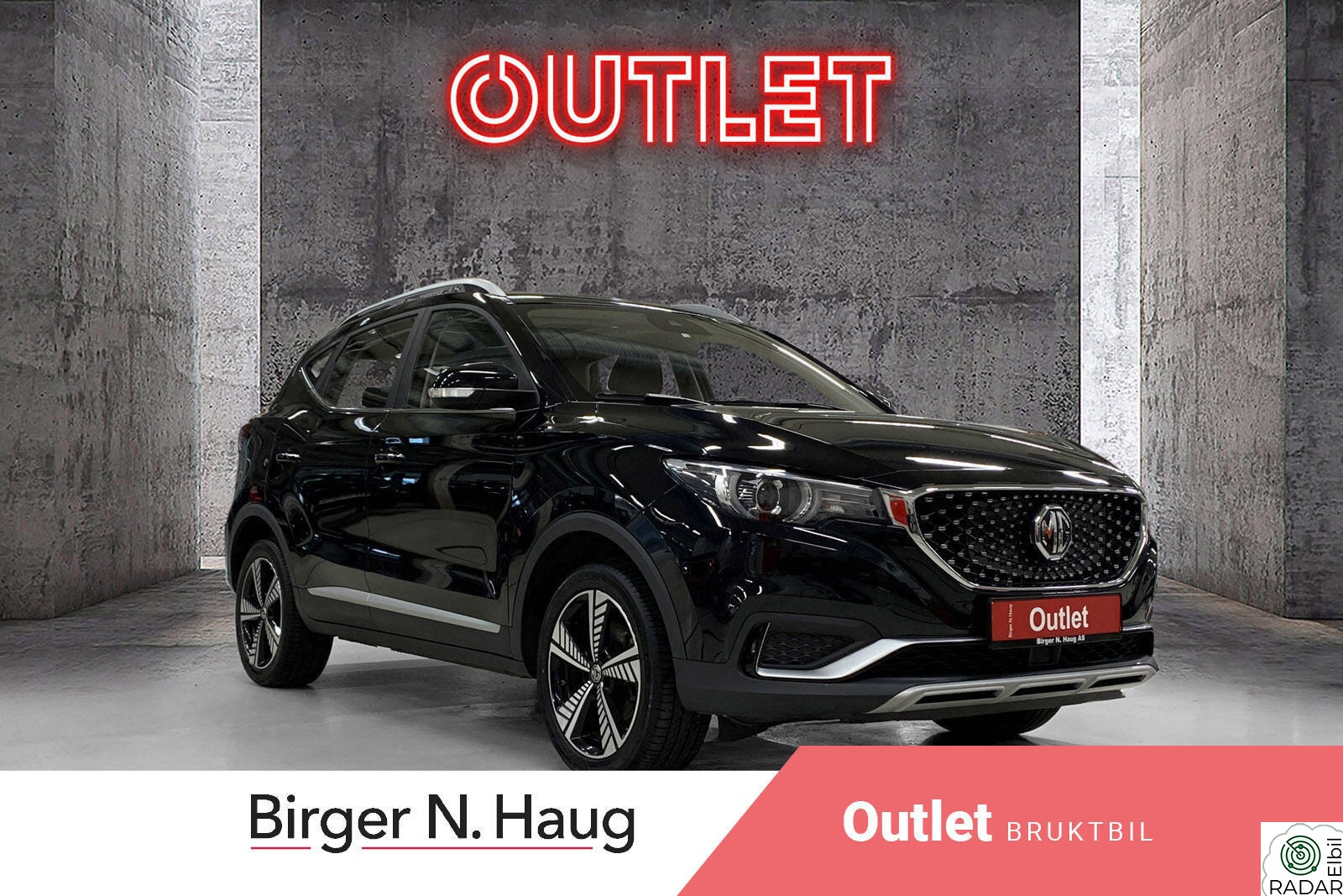 MG ZS EV Luxury OUTLET/GARANTI/SKINN/ADAPTIV/SOMMER/VINTER/NAVI+