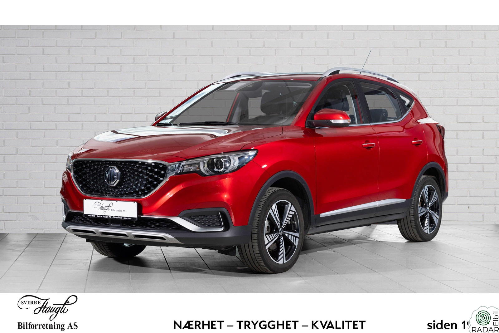 MG ZS EV Luxury HENGERFESTE/TOPPUTSTYRT/SKINN/PANORAMA/