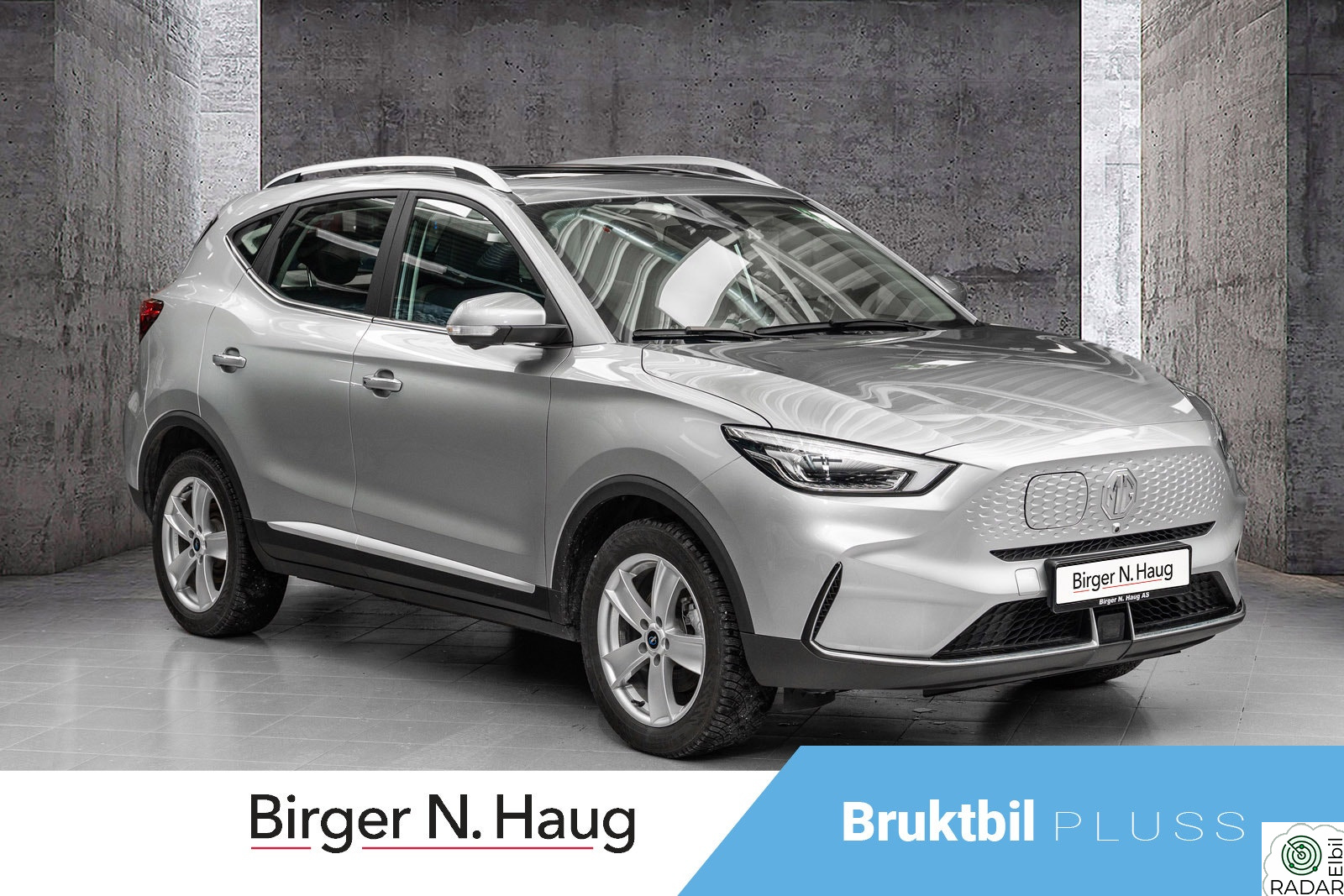 MG ZS EV Luxury Long Range LAV KM-PANORAMASOLTAK-SKINN