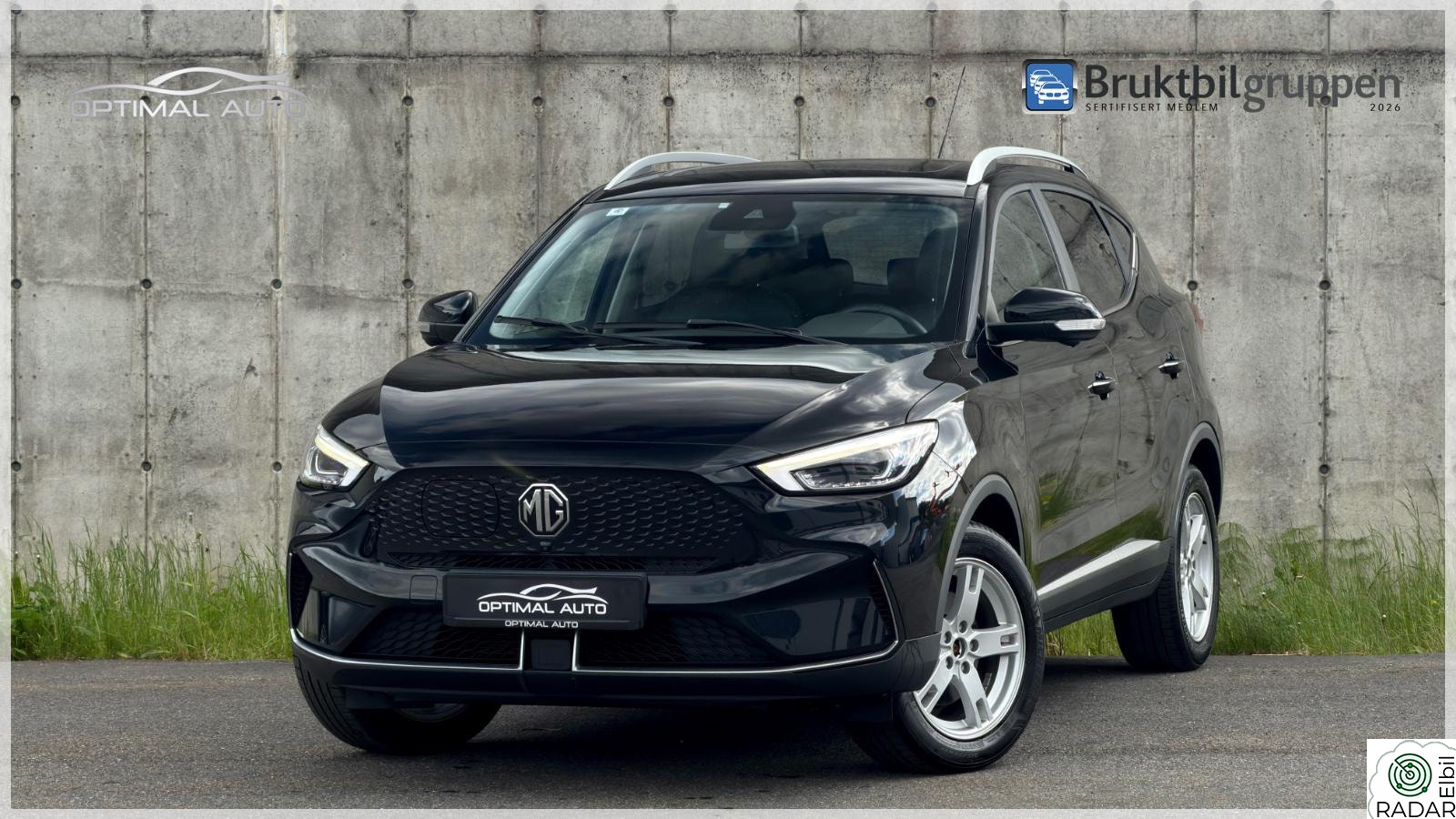 MG ZS EV LongRange 440Km Luxury/NyEU/Skinn/ACC/Pano/R.kam/++