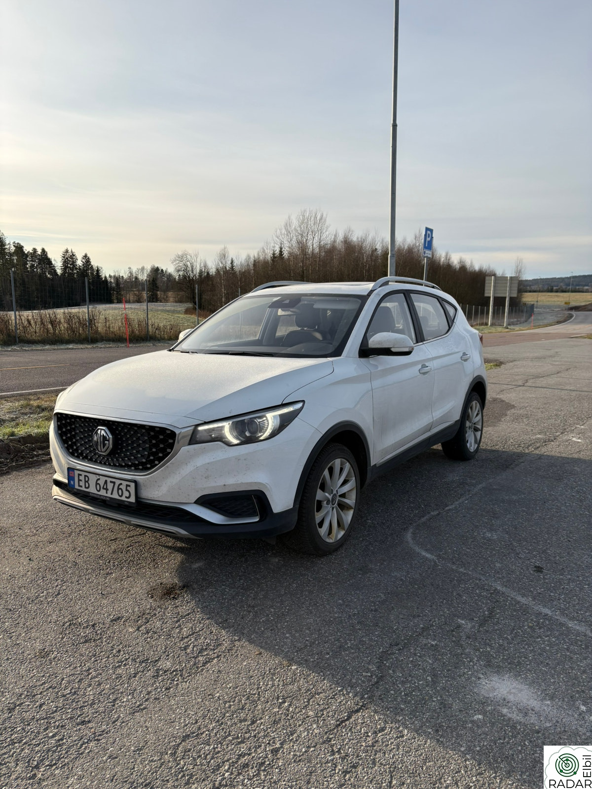 MG ZS EV 2020-modell Luxury