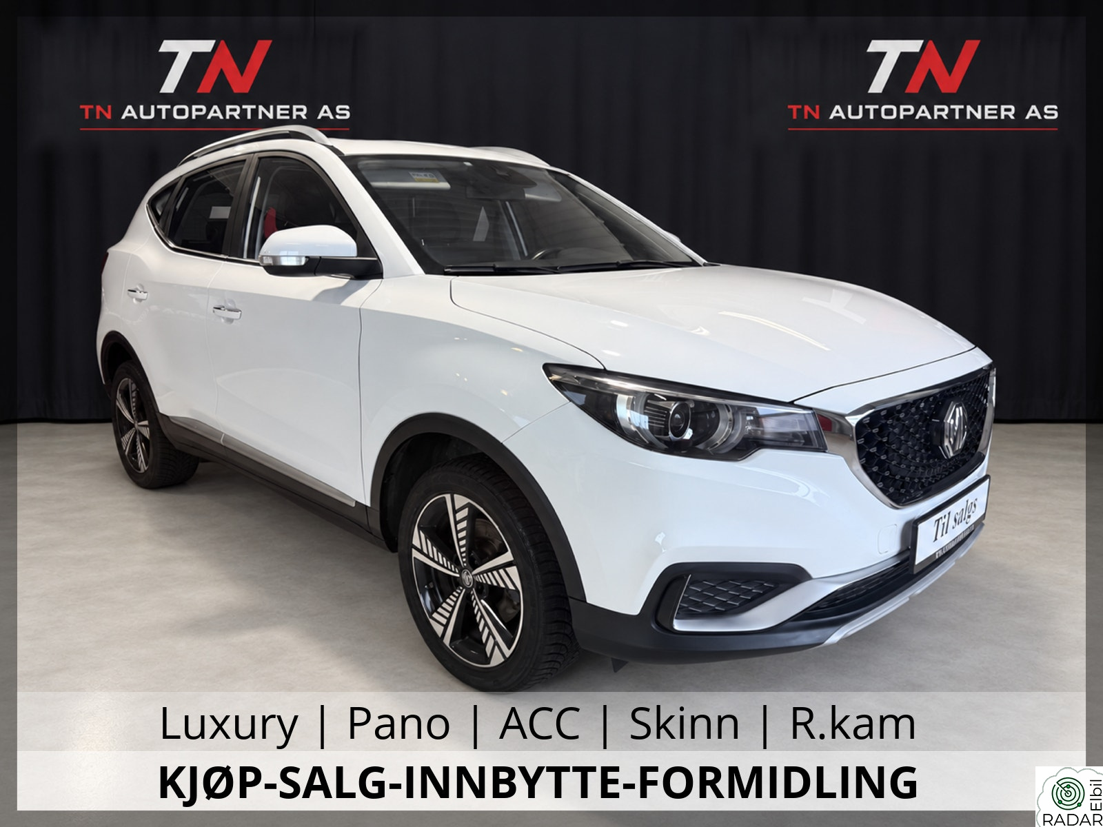 MG ZS EV Luxury 44,5 kWh 143 hk | Pano | ACC | Skinn | R.kam