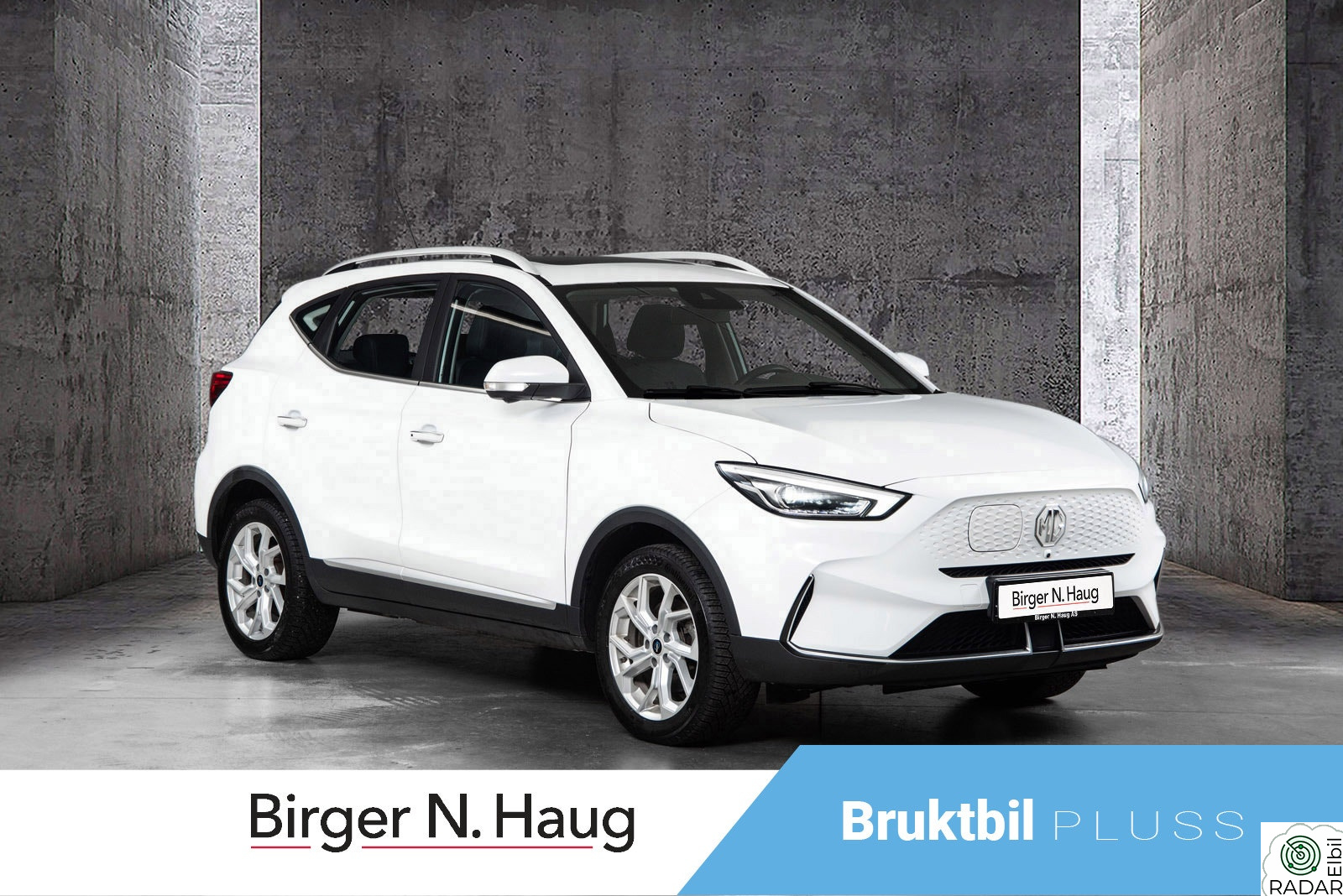 MG ZS EV Luxury Long Range Leveringsklar!