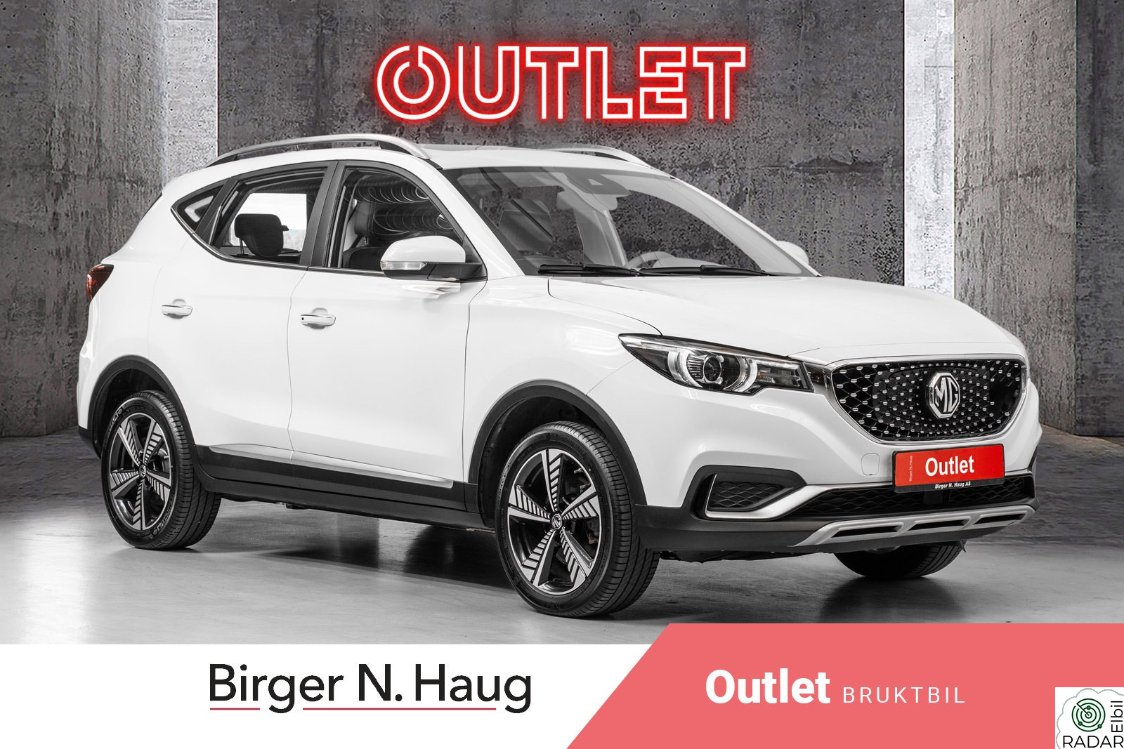 MG ZS EV Luxury Norsk Tectyl Pano Skinn Acc R.Kam CarPlay++