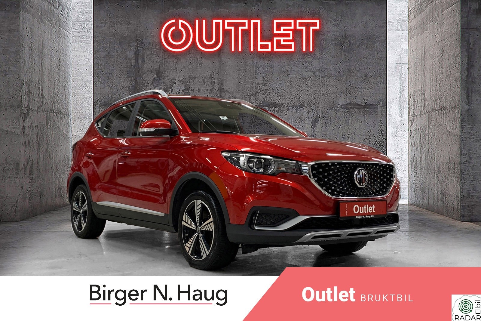 MG ZS EV Luxury /Outlet/Skinn/Glasstak/Ryggekamera/Lav km/
