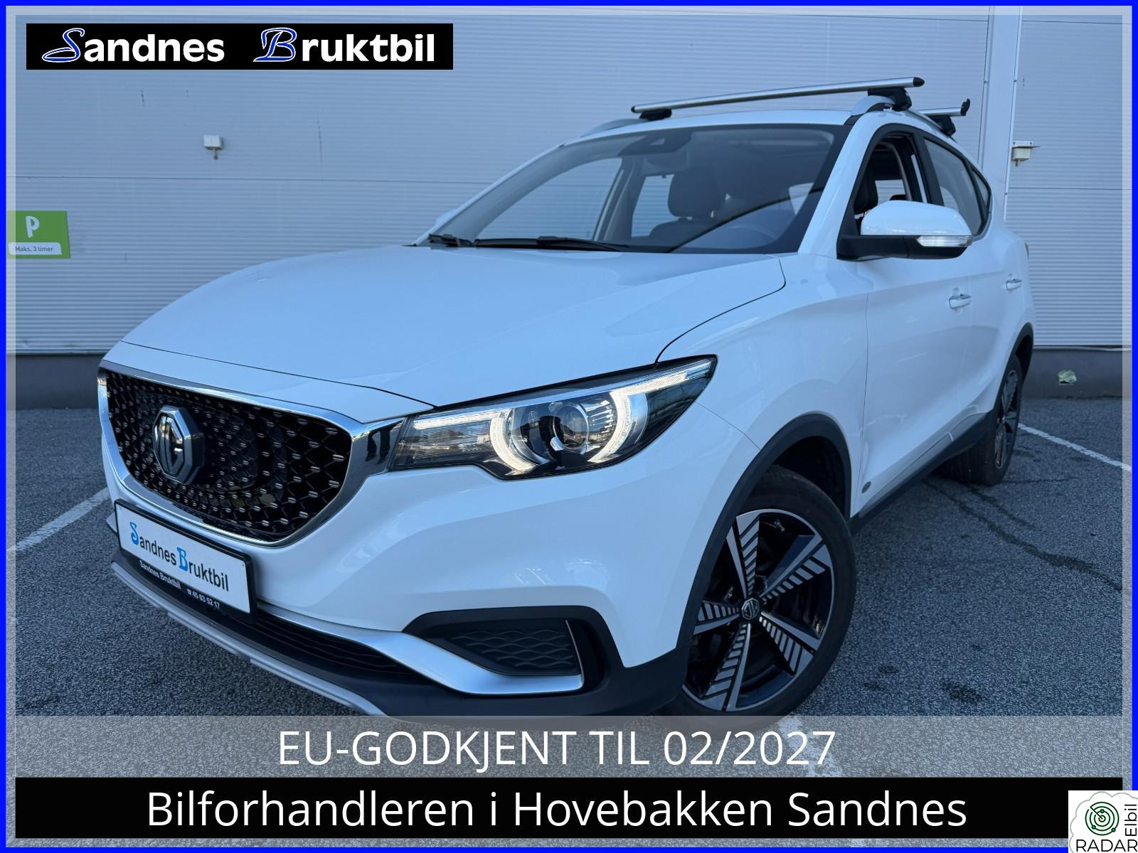 MG ZS EV LUXURY 7 ÅRS NYBILGARANTI. SKINN,SOLTAK,ACC,KAMERA ++++