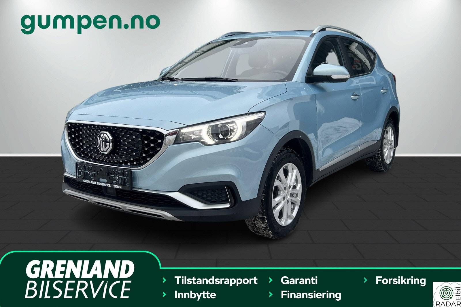 MG ZS EV Luxury / Panorama / Skinn / R.Kamera++
