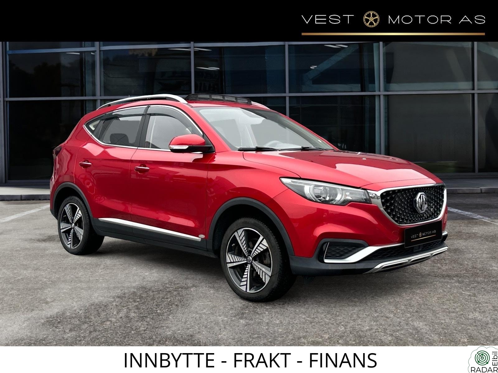 MG ZS EV Luxury / ACC / Pano / Skinn / EU-28 / R.kam / Antirust