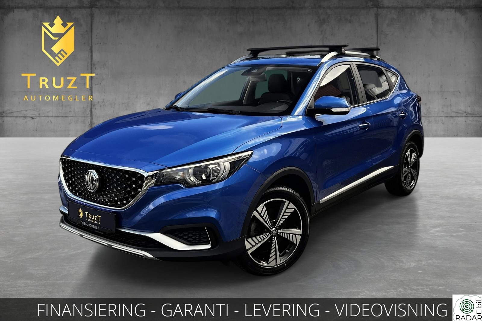 MG ZS EV Luxury / 263KM / Velholdt / Panorama / Skinnseter +++