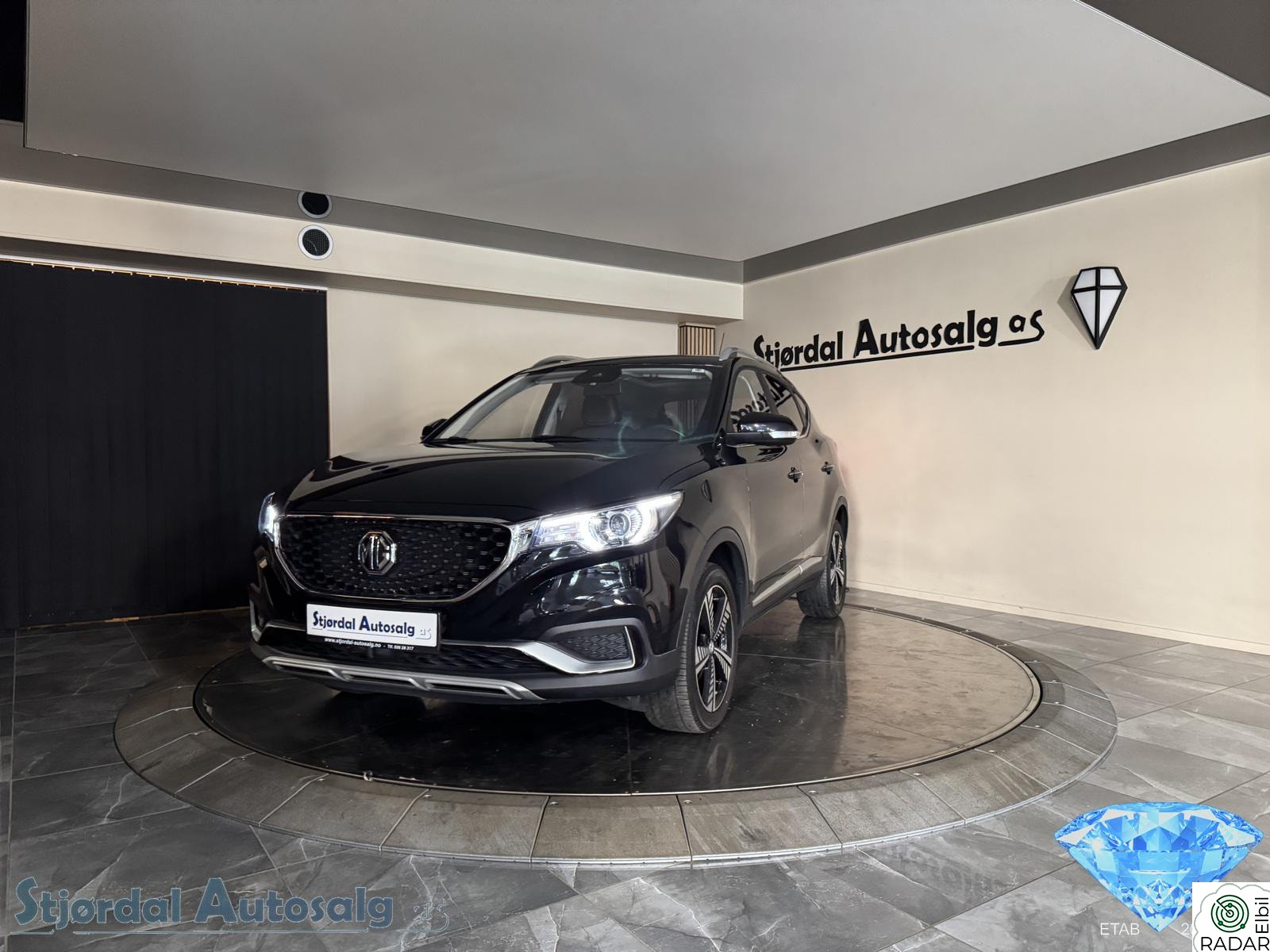 MG ZS EV Luxury,Skinn,Kamera,Navi,Takluke,ACC Velholdt 1eiers