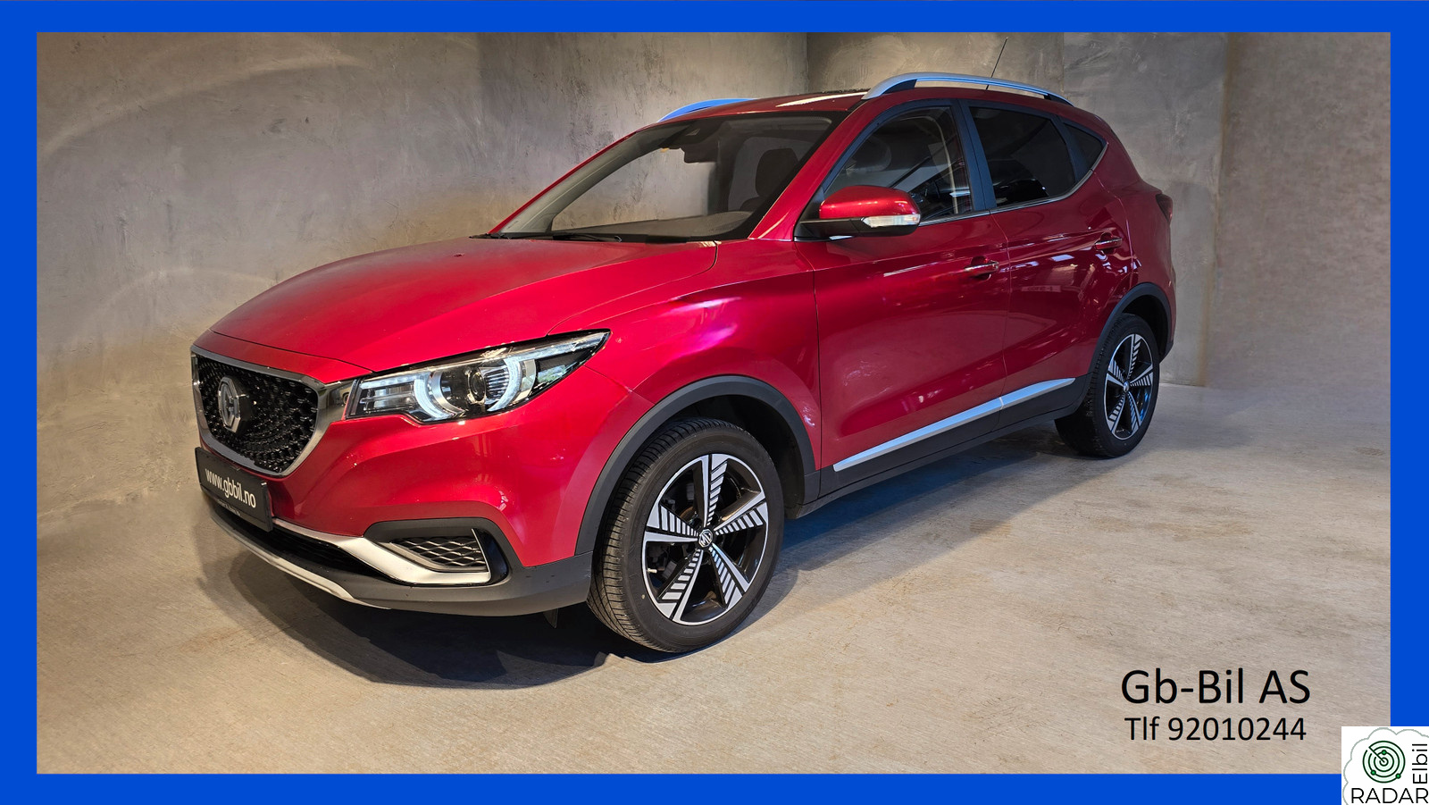 MG ZS EV Luxury/Skinn/Kamera/AD.cruise/Pano/Navi/28mndGaranti
