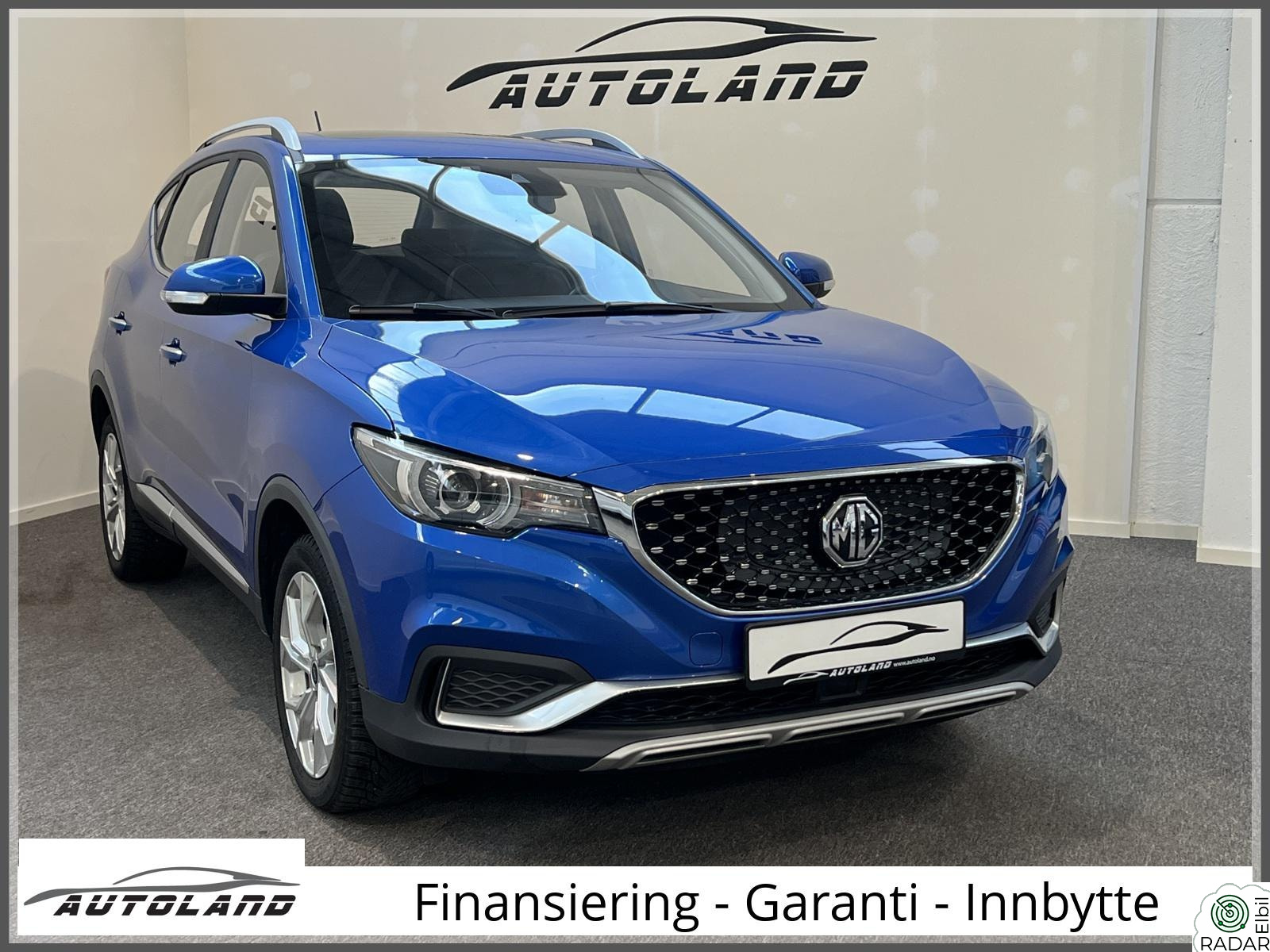MG ZS EV Luxury Skinn Pano Navi Carplay ACC 7 års garanti