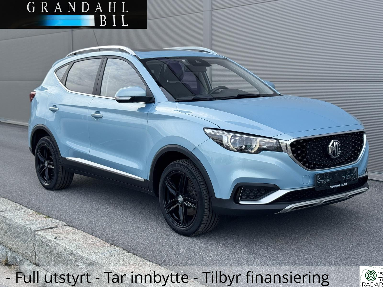 MG ZS EV - Luxury - Skinn - Panorama soltak - Tar innbytte